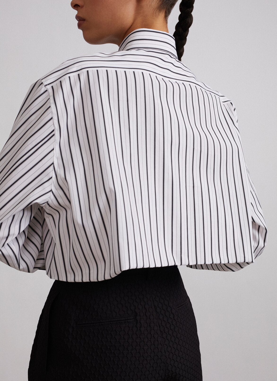 Shirts ALAÏA WHITE/BLACK SHIRTS